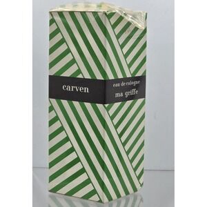 Carven Ma Griffe Eau De Cologne 4oz VINTAGE Ref 8029 Sealed in Box Paris Perfume